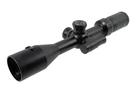 VISM 3-9X42 Red Center Beam Rifle Scope with Green laser Mil-Dot
